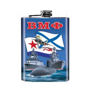 Фляжка принт ВМФ